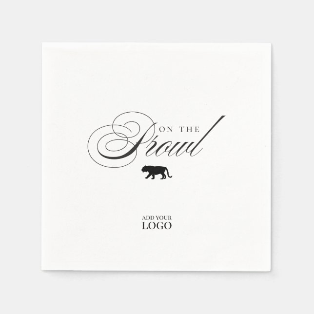 Guardanapo De Papel Cugar Engraçado No Restaurante Do Bar De Prowl Coc (Frente)