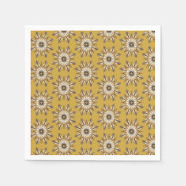 Guardanapo De Papel Cultural Mandala Design