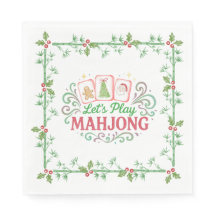 Cumee de Natal do Mahjong | Monograma