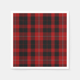 Guardanapo De Papel Cunningham Clan Tartan Xadrez Papéis Napkins