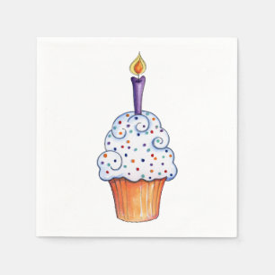 Guardanapo De Papel Cupcake