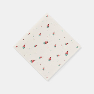 Guardanapo De Papel Cupcake & Confetti Napkins - Mesa do Partido Décor
