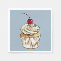 Cupcake de Portas de Aquarela Cuta