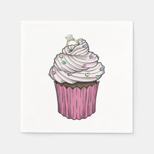 Guardanapo De Papel Cupcake de proposta doce