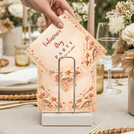 Guardanapo De Papel Cupid Love Letters Valentine Party