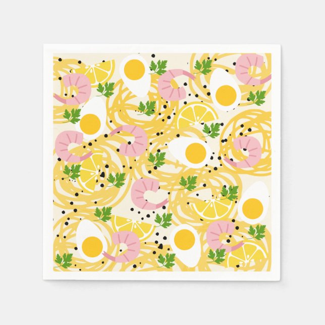 Guardanapo De Papel Curioso papel para marinheiros Napkins (Frente)