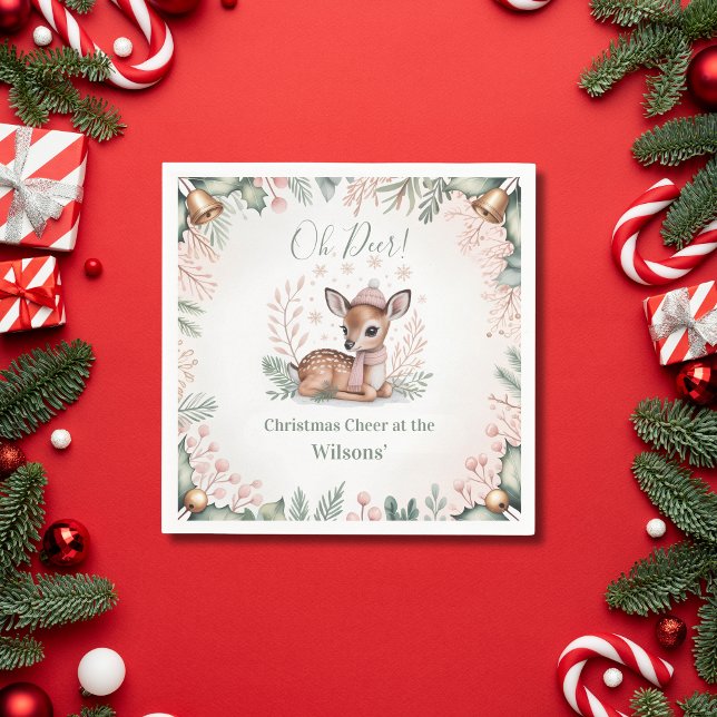 Guardanapo De Papel Custom Family Christmas (Criador carregado)