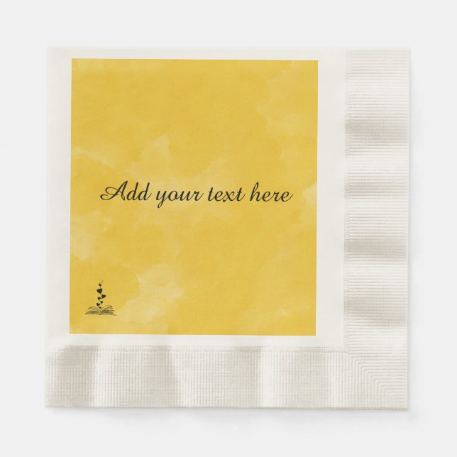 Guardanapo De Papel Custom Napkins That Add Charm to Every Occasion (Frente)