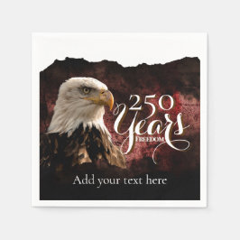 Guardanapo De Papel Customizable America's 250th Birthday Paper Napkin