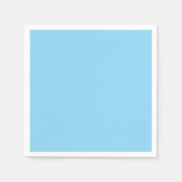Guardanapo De Papel Cute Baby Blue Solid Napkins