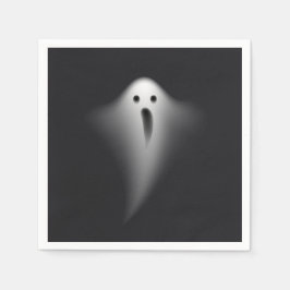 Guardanapo De Papel Cute Black Ghost