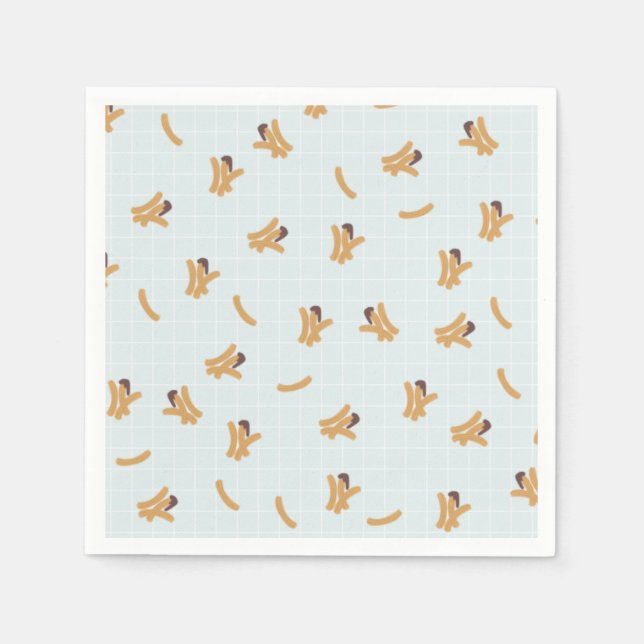 Guardanapo De Papel Cute Churros Paper Napkins (Frente)