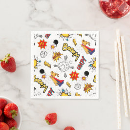 Guardanapo De Papel Cute Comic Pattern 