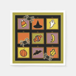 Guardanapo De Papel Cute Halloween