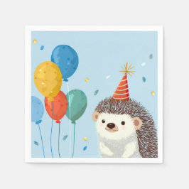 Guardanapo De Papel Cute Hedgehog Party Paper 