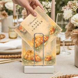 Guardanapo De Papel Cute Little Firefighter Baby Shower