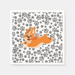 Guardanapo De Papel Cute Pembroke Welsh Corgi