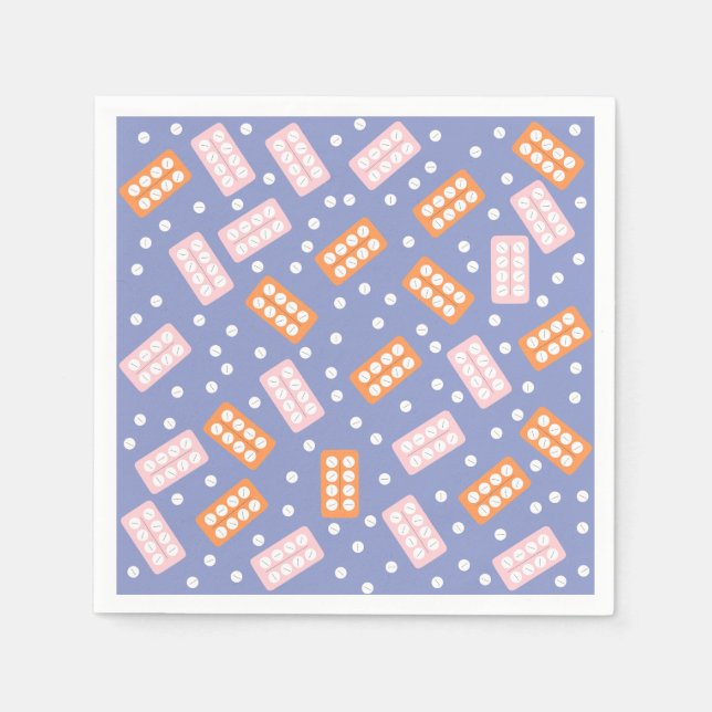 Guardanapo De Papel Cute Pharmacy Tech Paper Napkins (Frente)