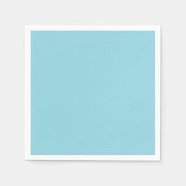 Guardanapo De Papel Cute Sky Blue Solid Napkins