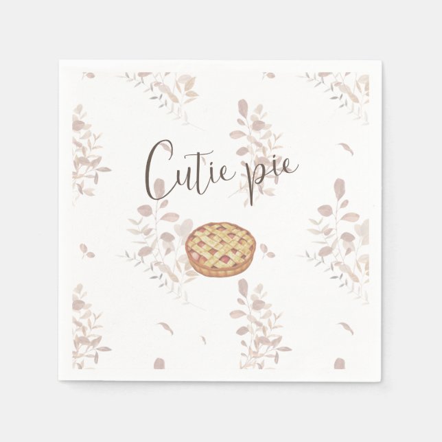 Guardanapo De Papel Cutie Pie Napkins (Frente)