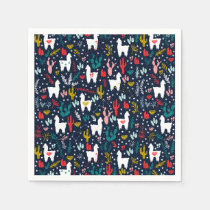 Guardanapo de papel da alpaca