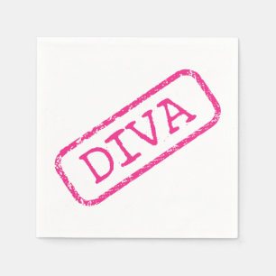 Guardanapo de papel da "DIVA"