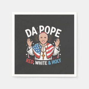Guardanapo De Papel Da Pope Da América O Papa Leo XIV Provost De Chica