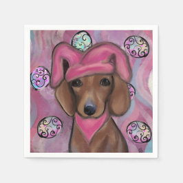 Guardanapo De Papel Dachshund