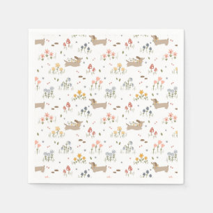 Guardanapo De Papel Dachshund Lover Weiner Cão Enchido Cão Cão Selvage