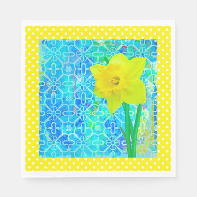 Guardanapo De Papel Daffodil Sunshine (Frente)