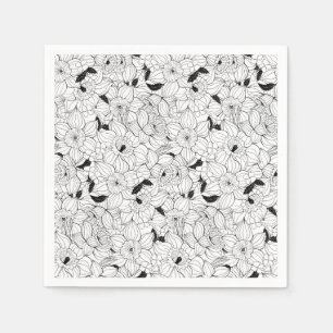 Guardanapo De Papel Daffodils primavera floral