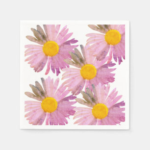Guardanapo De Papel Daisy Delight Napkins - Tie-Dye Inspirado, 50 Pack