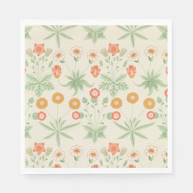 Guardanapo De Papel Daisy Pattern (por William Morris) (Frente)