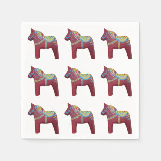 Guardanapo De Papel Dala Horse Paper Napkins