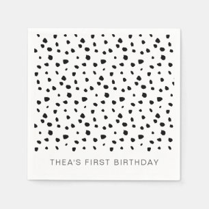Guardanapo De Papel Dalmaciano Birthday Napkins