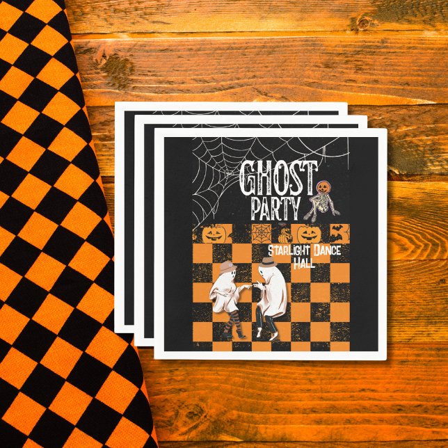 GUARDANAPO DE PAPEL DANÇA DE HALLOWEEN  (Criador carregado)