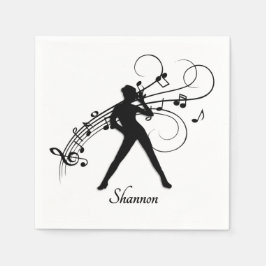 Guardanapo De Papel Dança Moderna