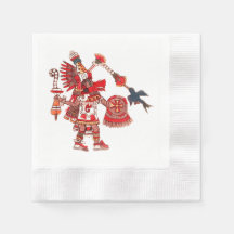 Dançando guerreiro xamã asteca