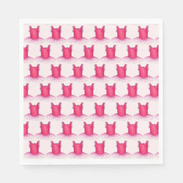 Guardanapo De Papel Dançarina Ballerina Dança, Balé Rosa Tutu