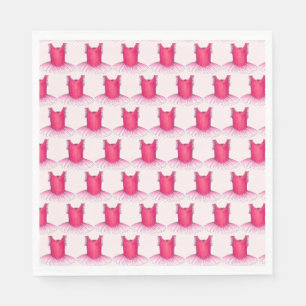 Guardanapo De Papel Dançarina Ballerina Dança, Balé Rosa Tutu