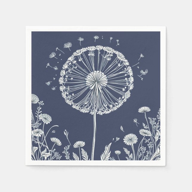 Guardanapo De Papel Dandelion (Frente)