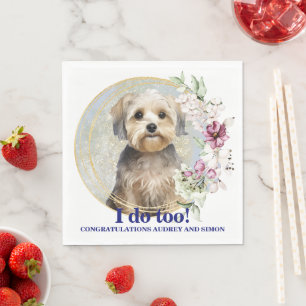 Guardanapo De Papel Dandie Dinmont Terrier Dog Wedkins Napkins