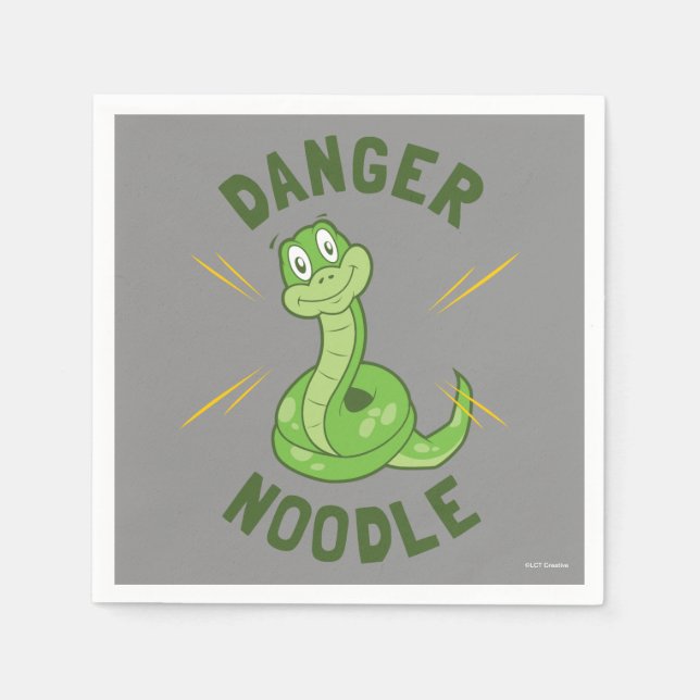Guardanapo De Papel Danger Noodle (Frente)