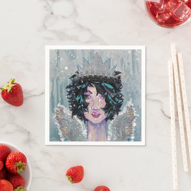 Guardanapo De Papel Dark Melancholy Brunette Angel (Insitu)