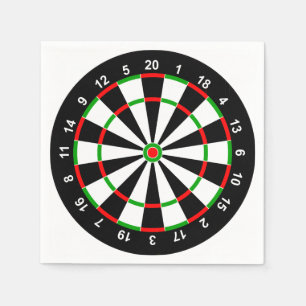 Guardanapo De Papel Dartboard