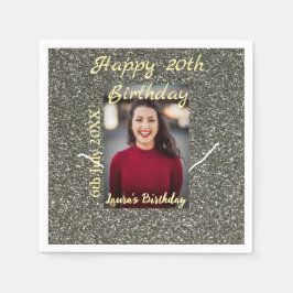 Guardanapo De Papel Data de adição do 20 de do Silverglitter