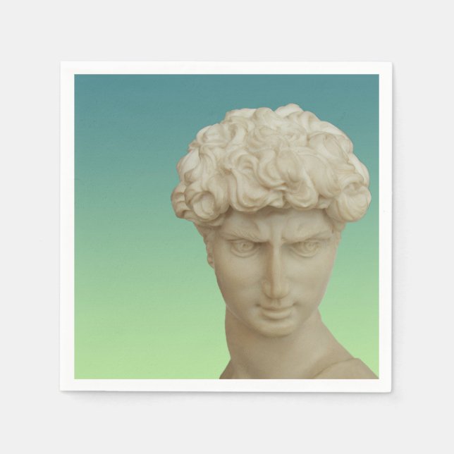 Guardanapo De Papel David de Michelangelo (Frente)