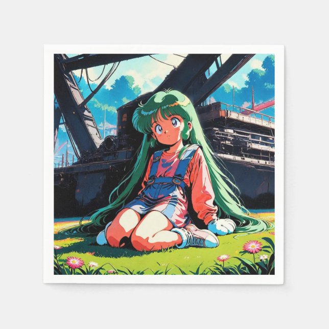 Guardanapo De Papel Daydreams em Overalls (Frente)