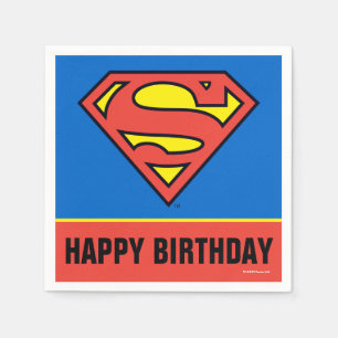 Guardanapo De Papel DC Comics Superman Classic Logo