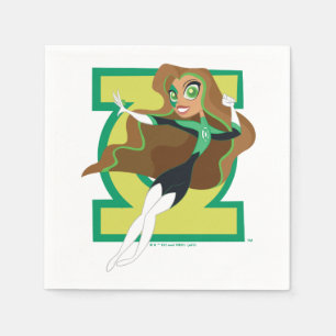 Guardanapo De Papel DC Super Hero Girls Green Lanterna